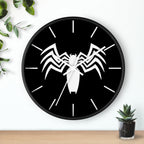 Venom Logo Wall Clock — Eddie Brock Villain Home Decor