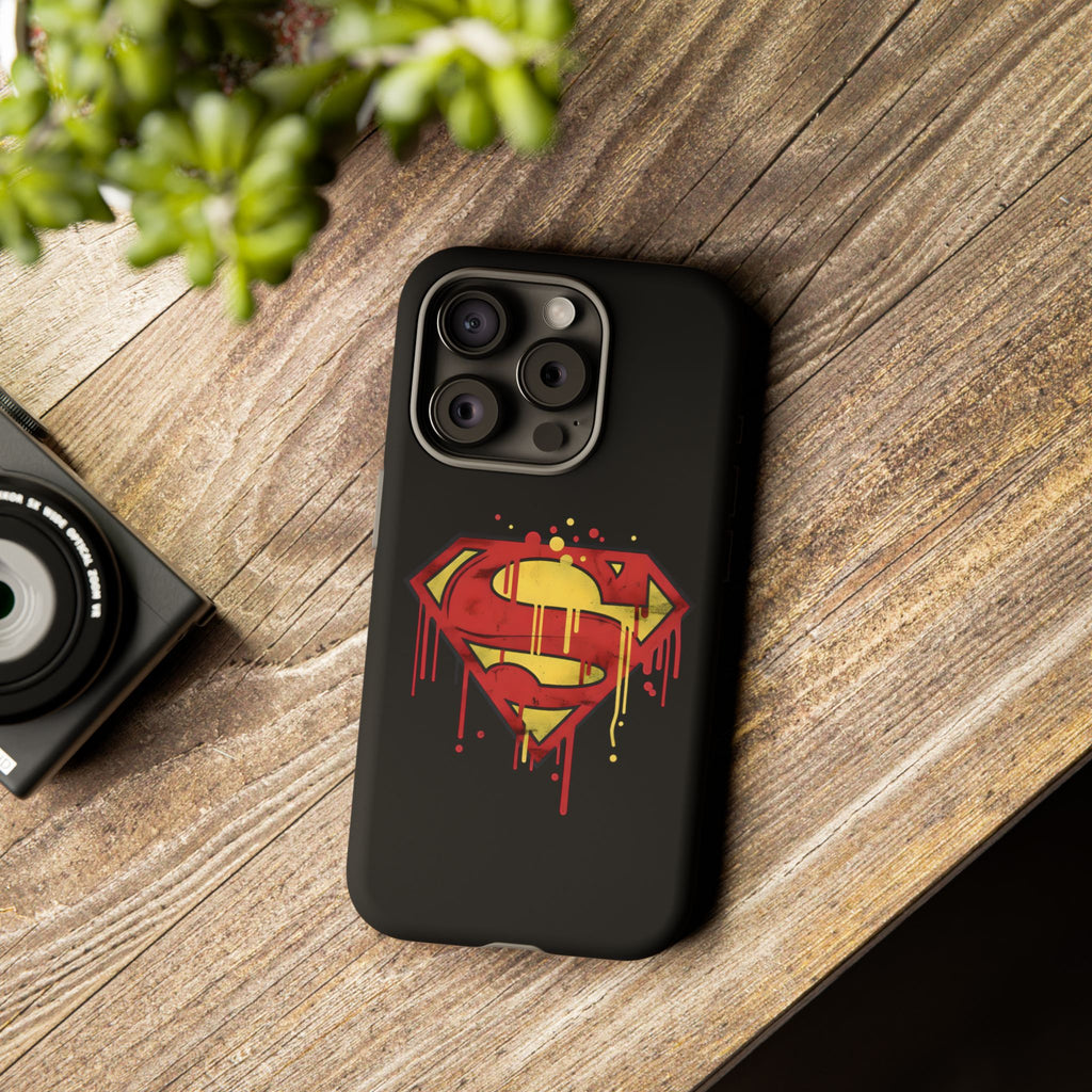Superman Graphiti Hard iPhone Case