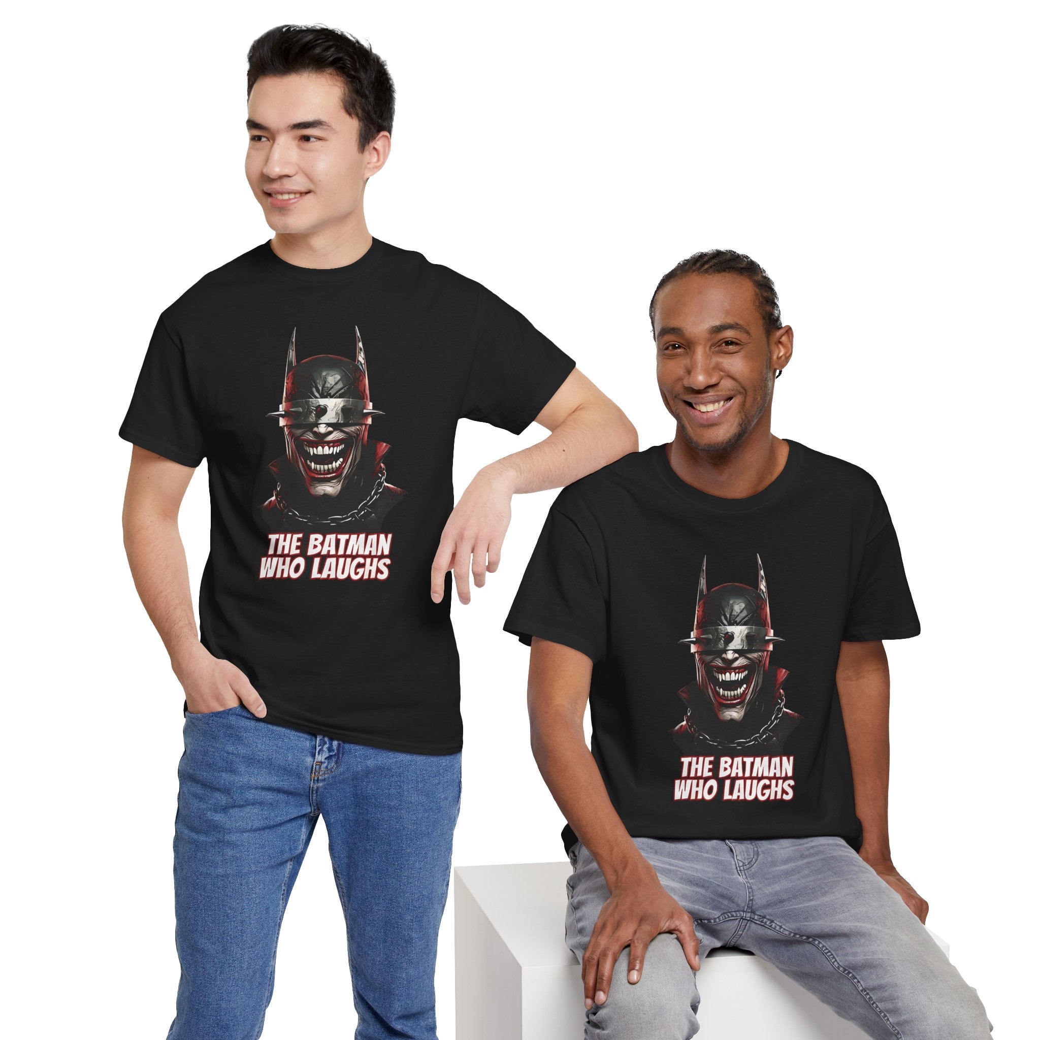 The Batman Who Laughs Unisex Premium Graphic T-Shirt - Dark DC Multiverse Edition