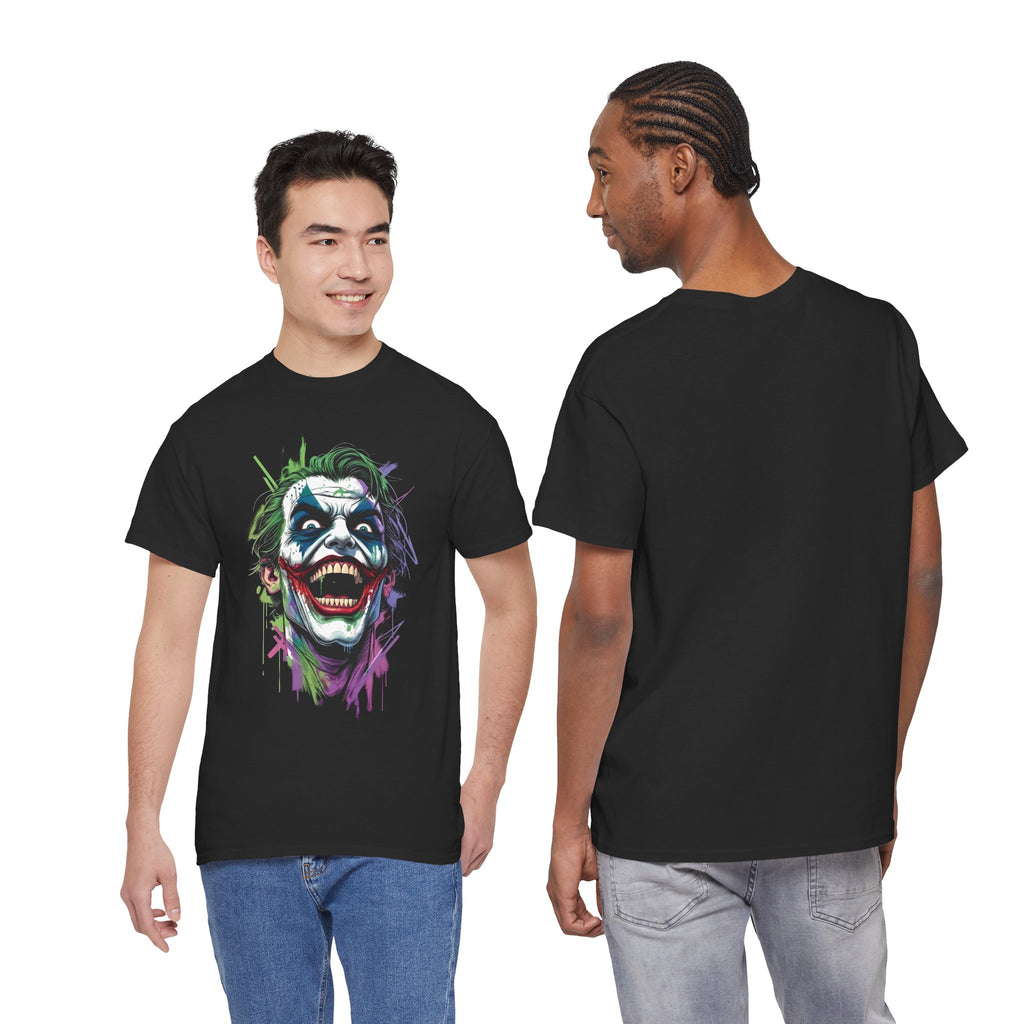 The Joker Streetwear Unisex Graphic Tee - Vintage DC Comics Joker Laugh T-Shirt