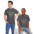 Superman Tech Shield T-Shirt — Futuristic Man of Steel Fanart Logo Tee