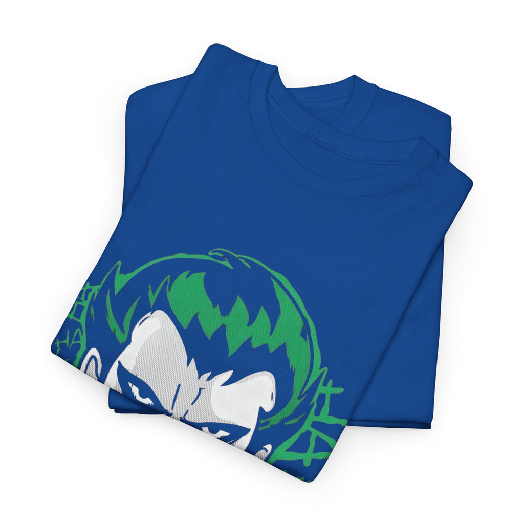 Joker Smile Graphic T-Shirt – Dark Villain Green Grin Unisex Tee