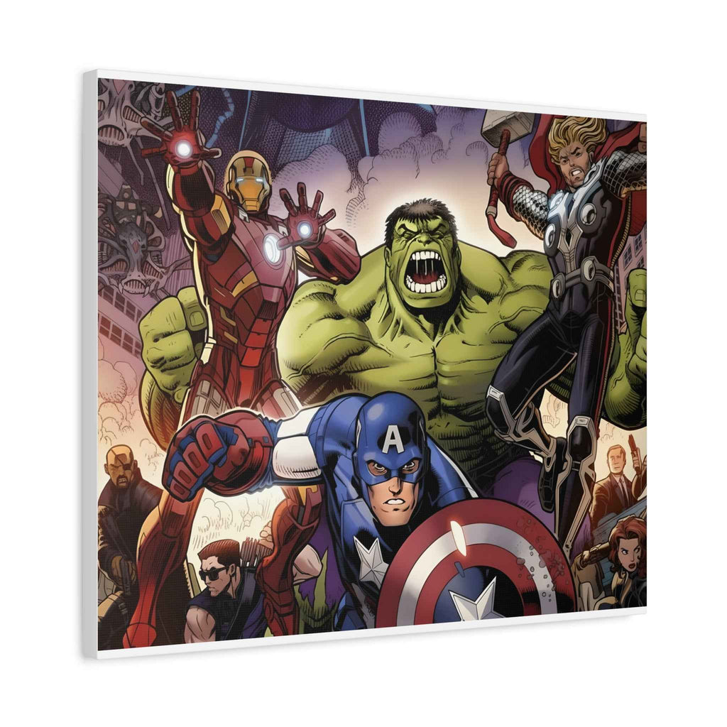 Superhero Canvas Art - Avengers Wall Decor