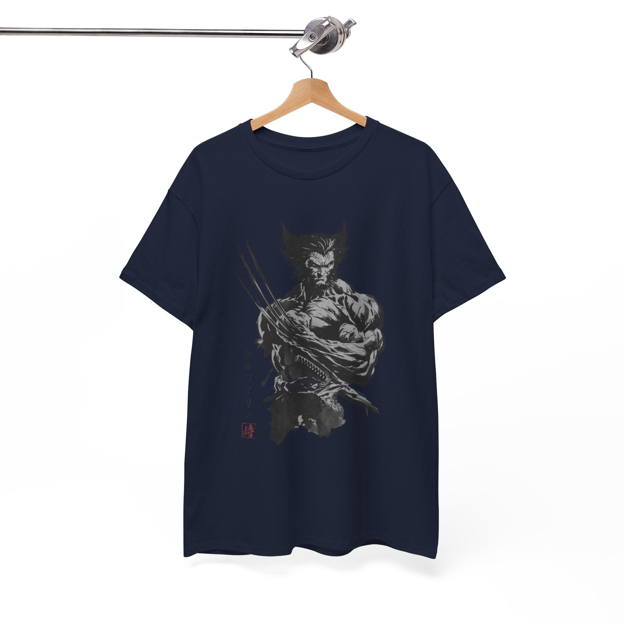 Wolverine Samurai T-Shirt – Marvel Inspired Japanese Style Unisex Tee
