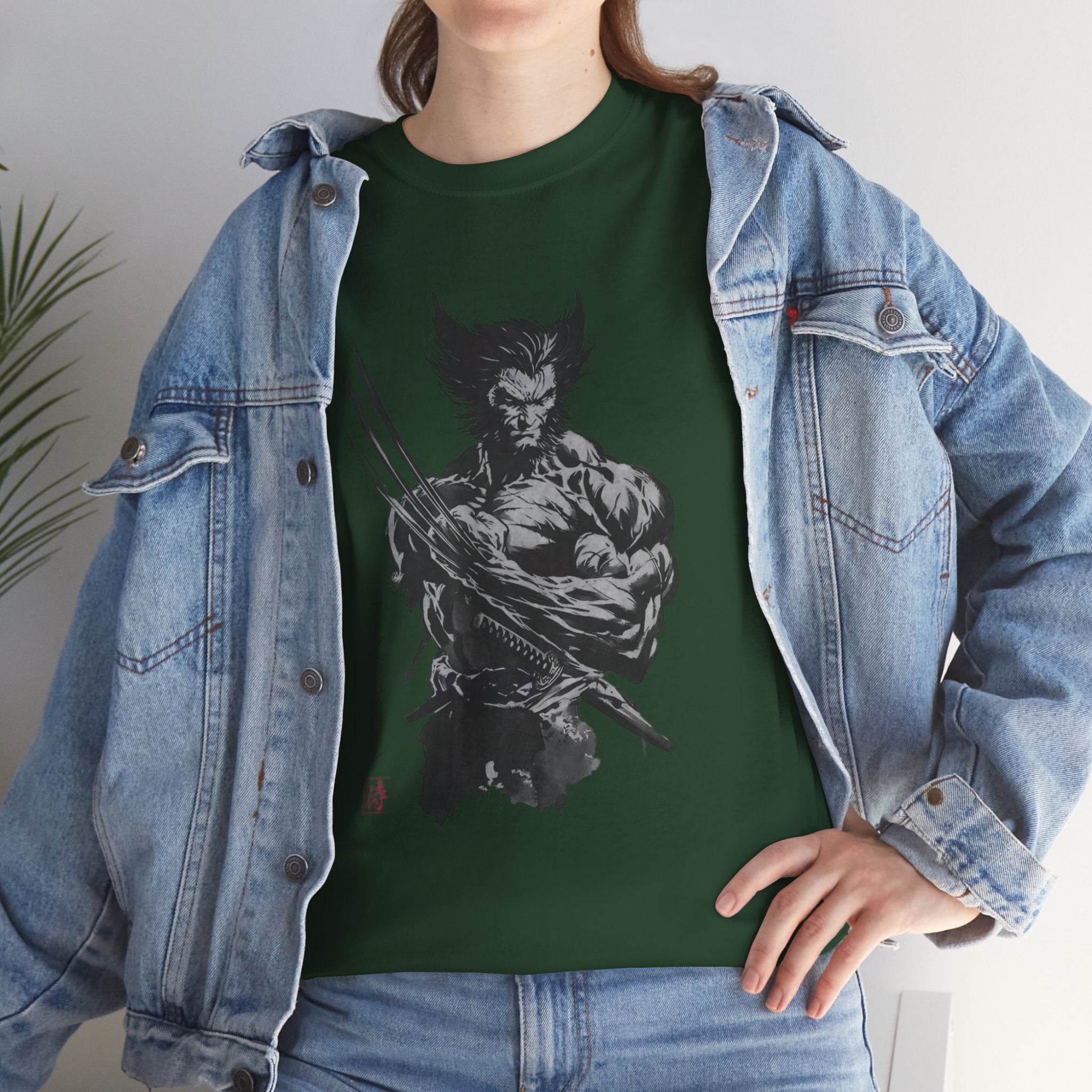 Wolverine Samurai T-Shirt – Marvel Inspired Japanese Style Unisex Tee