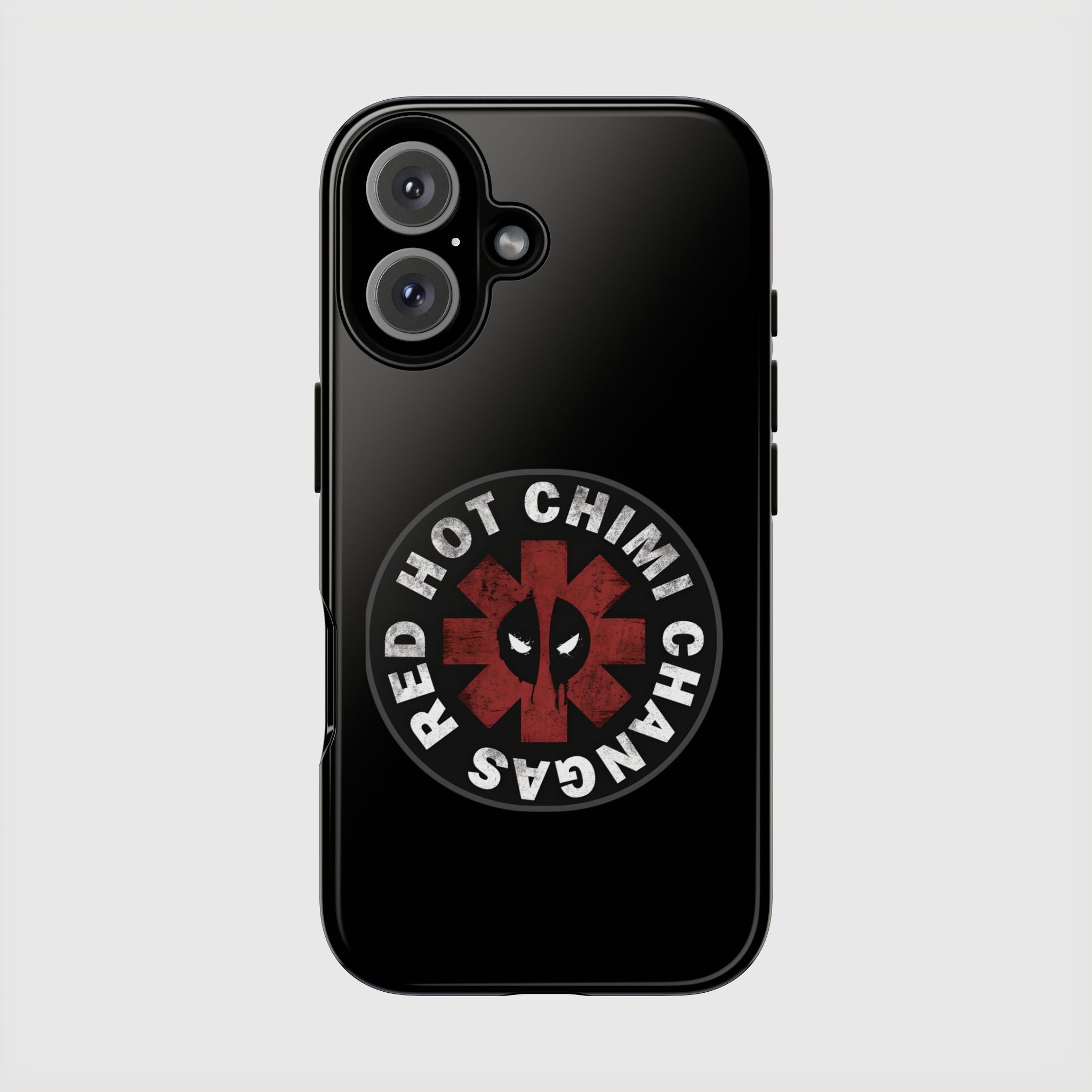 Deadpool: Chimi Chagans Hard Case for iPhone 17, 17 Air, 17 Pro Max, 16, 15, 14