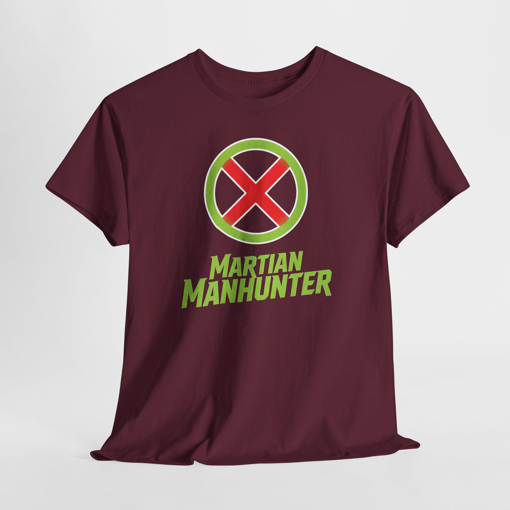 Justice League Martian Manhunter T-Shirt — J'onn J'onzz DC Superhero Cotton Tee