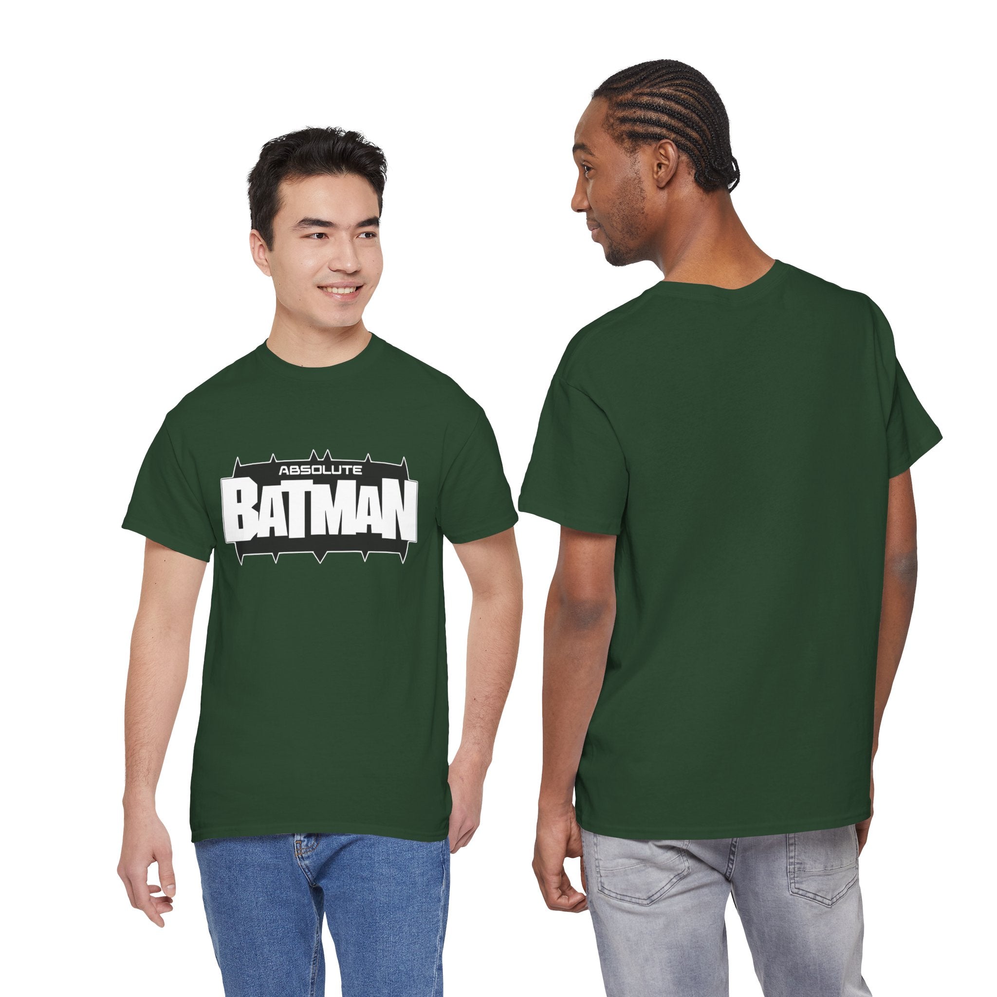 Absolute Batman Logo Unisex T-Shirt – DC Absolute Universe Gotham Knight Heavy Bat Graphic Tee
