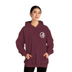 Fantastic Four Retro Logo Hoodie — Minimalist Vintage Comic Pullover
