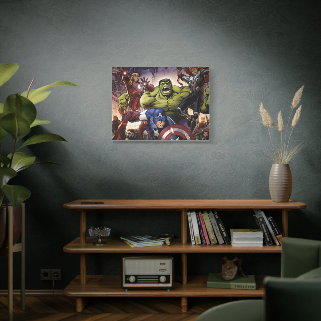 Superhero Canvas Art - Avengers Wall Decor