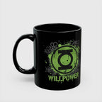 Edgy Willpower Lantern Street Art Statement Coffee Mug