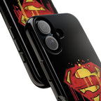 Superman Graphiti Hard iPhone Case