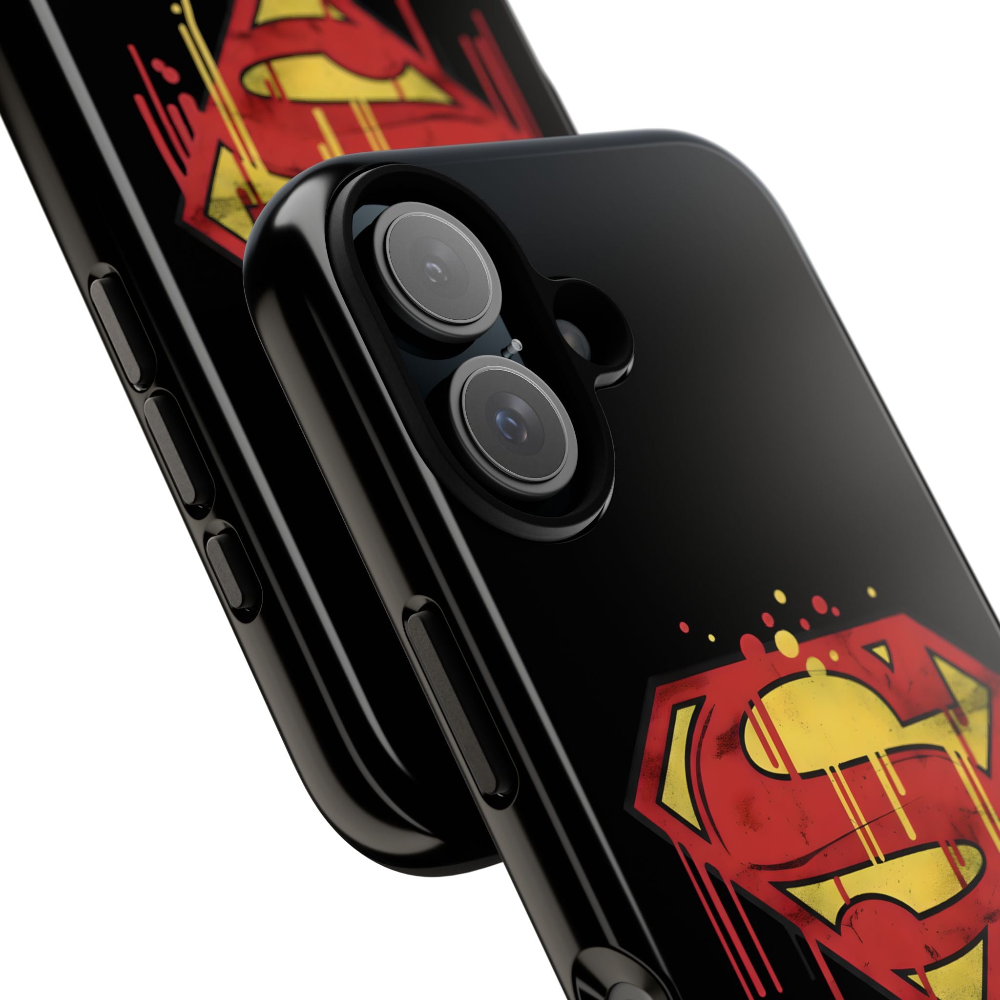Superman Graphiti Hard iPhone Case