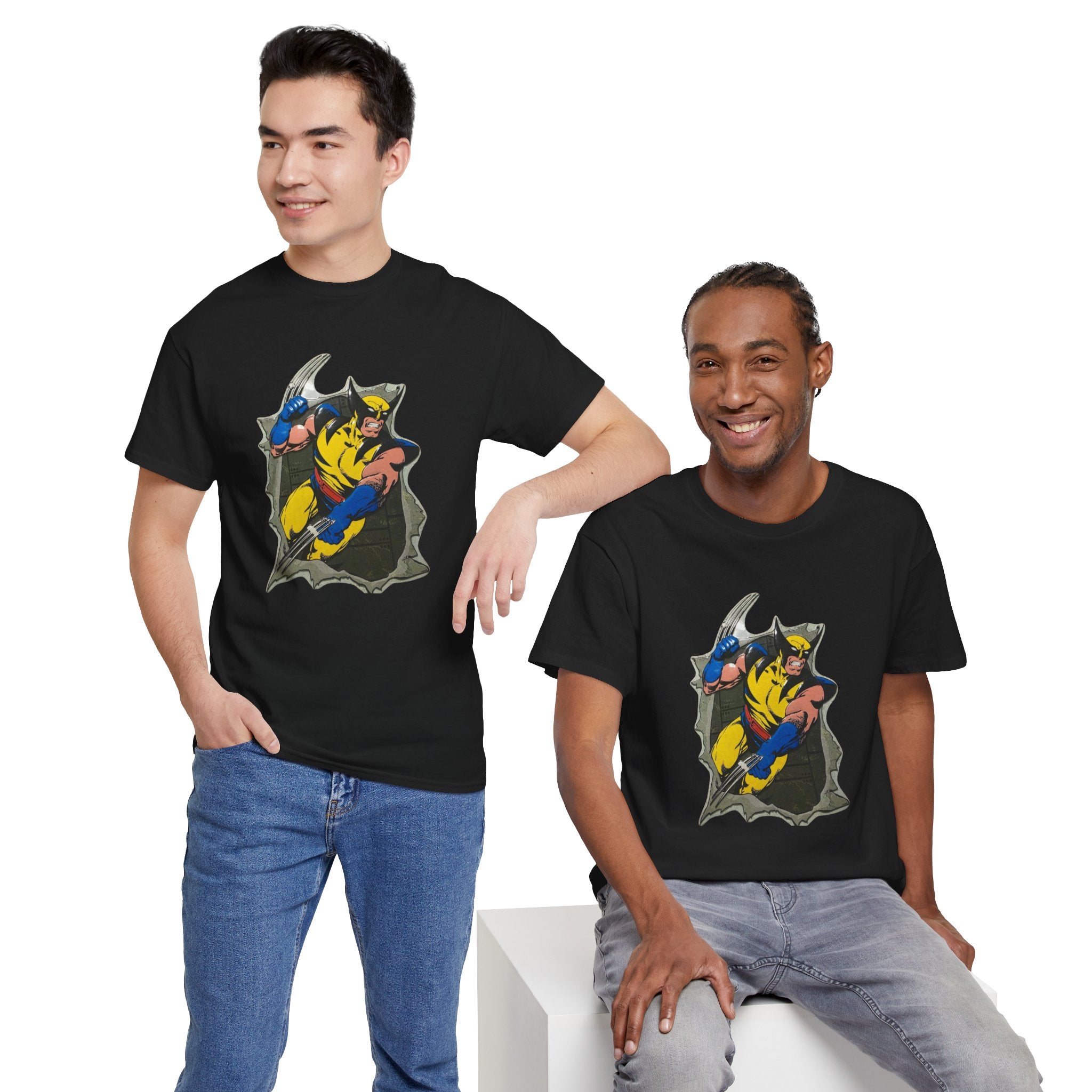 Retro Comic Wolverine T-Shirt — Vintage X‑Men Graphic Tee