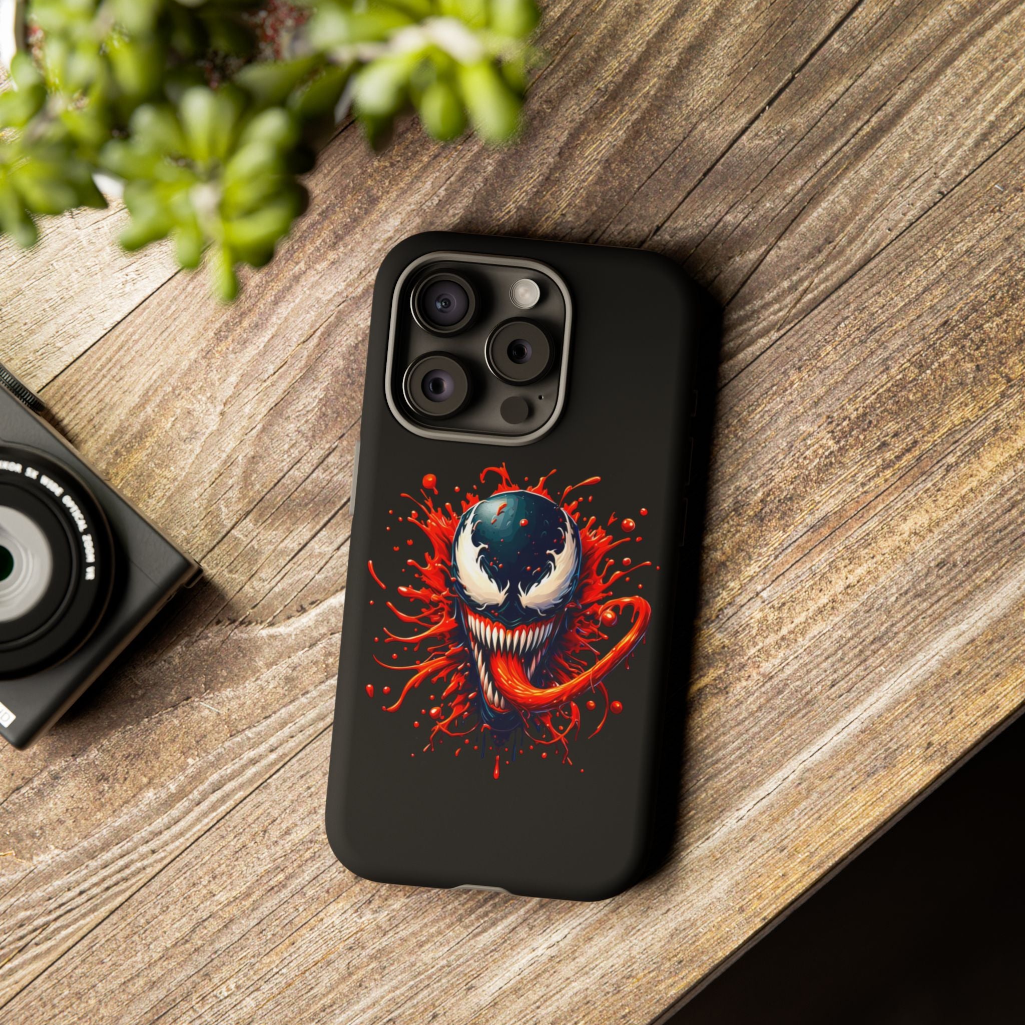 Venom vs Carnage "Symbiote Strike" Hard Case for iPhone 17, 17 Air, 17 Pro Max, 16, 15, 14