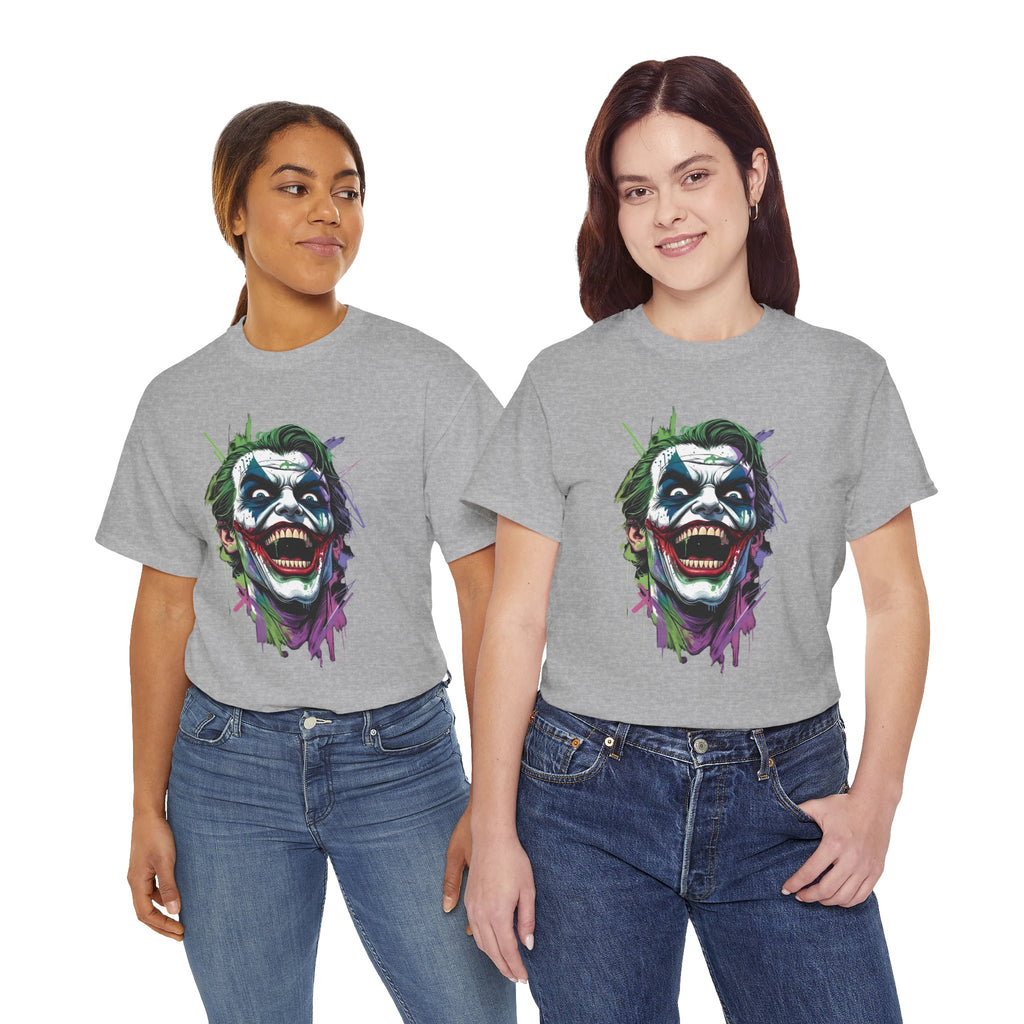 The Joker Streetwear Unisex Graphic Tee - Vintage DC Comics Joker Laugh T-Shirt