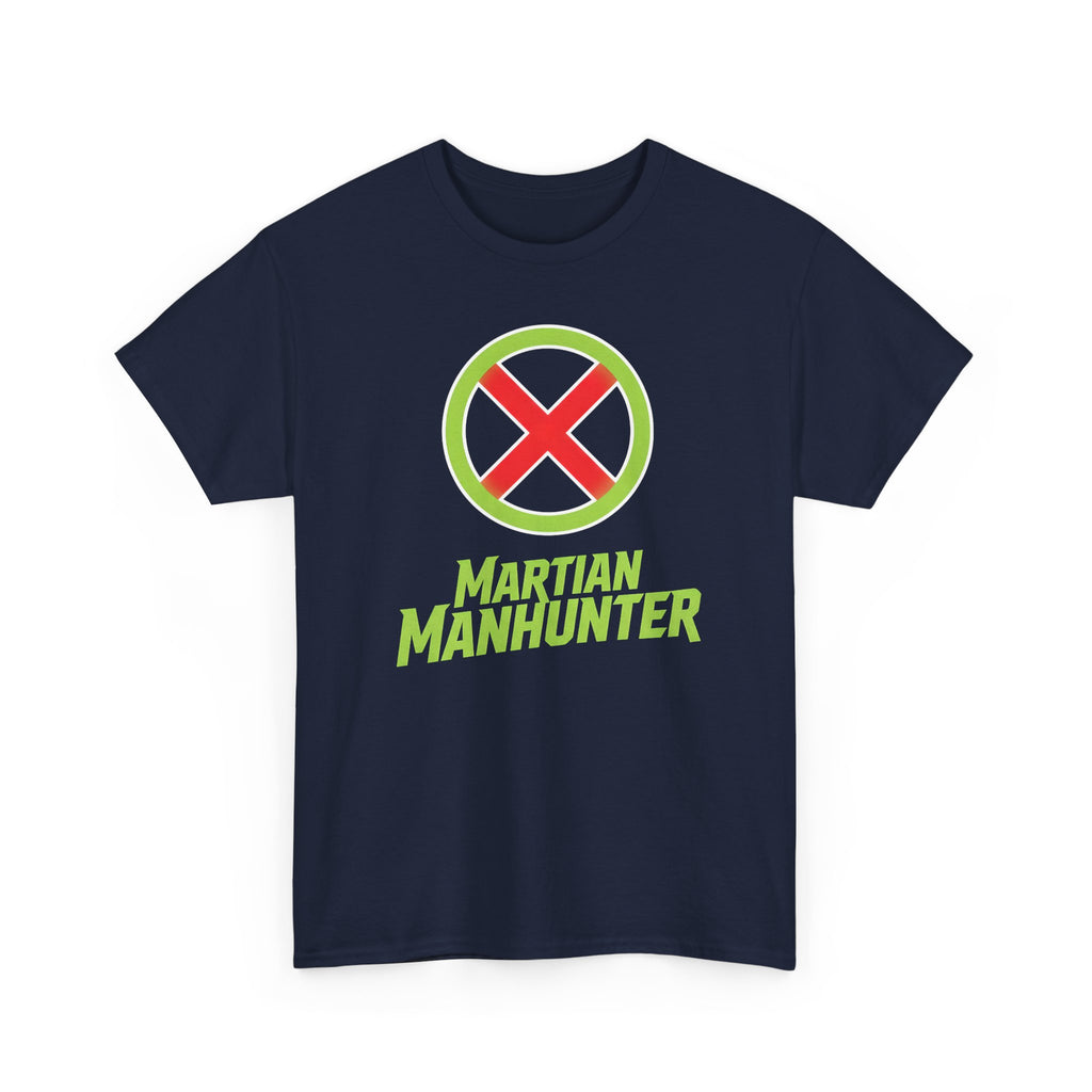 Justice League Martian Manhunter T-Shirt — J'onn J'onzz DC Superhero Cotton Tee