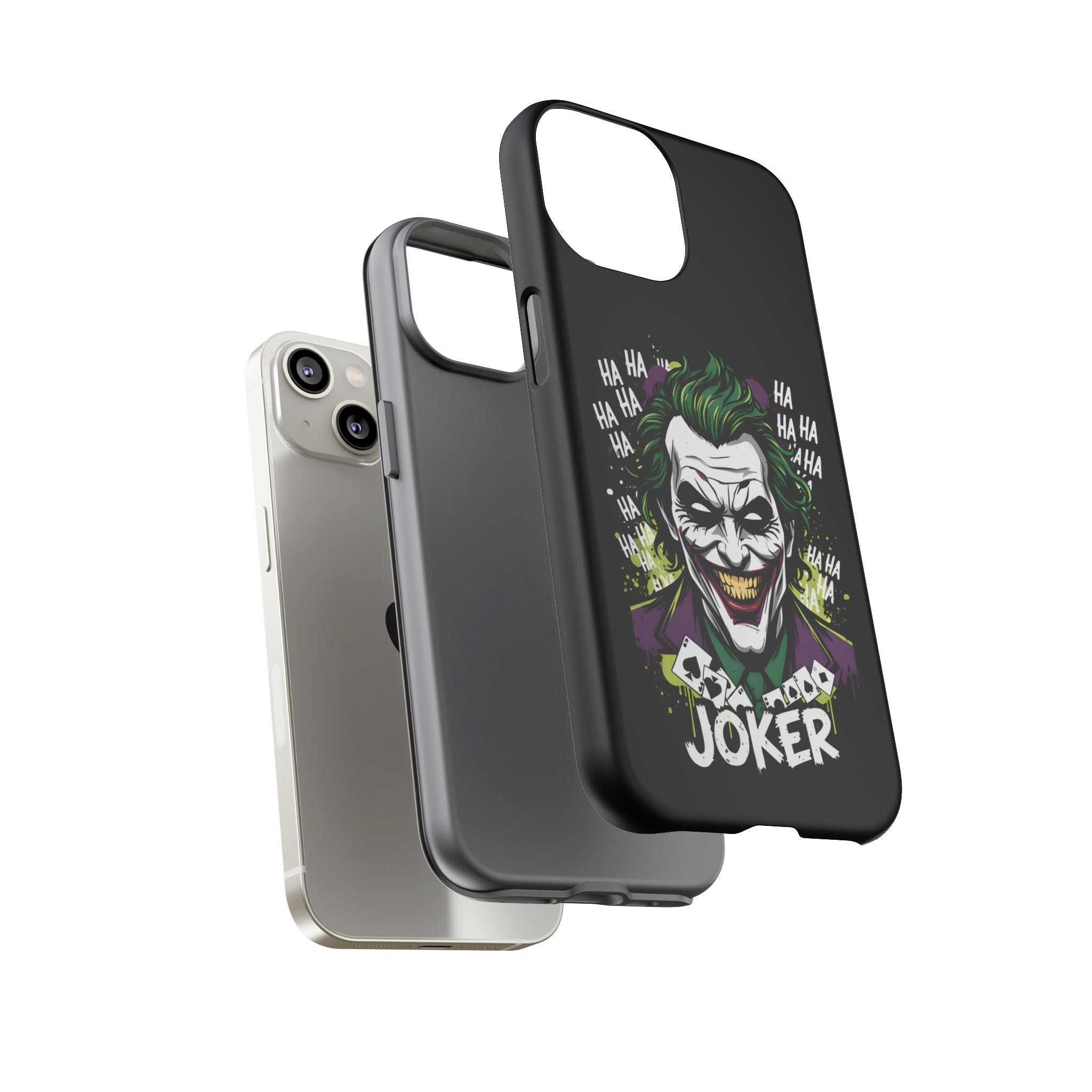 Joker "Bad Joke" DC Villain Hard Case for iPhone 17, 17 Air, 17 Pro Max, 16, 15, 14