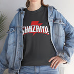 Shazam! Lightning Logo T-Shirt — Retro Comic Superhero Tee