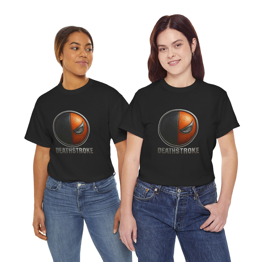 Deathstroke Logo T-Shirt – DC Comics Supervillain Graphic Tee for Fans