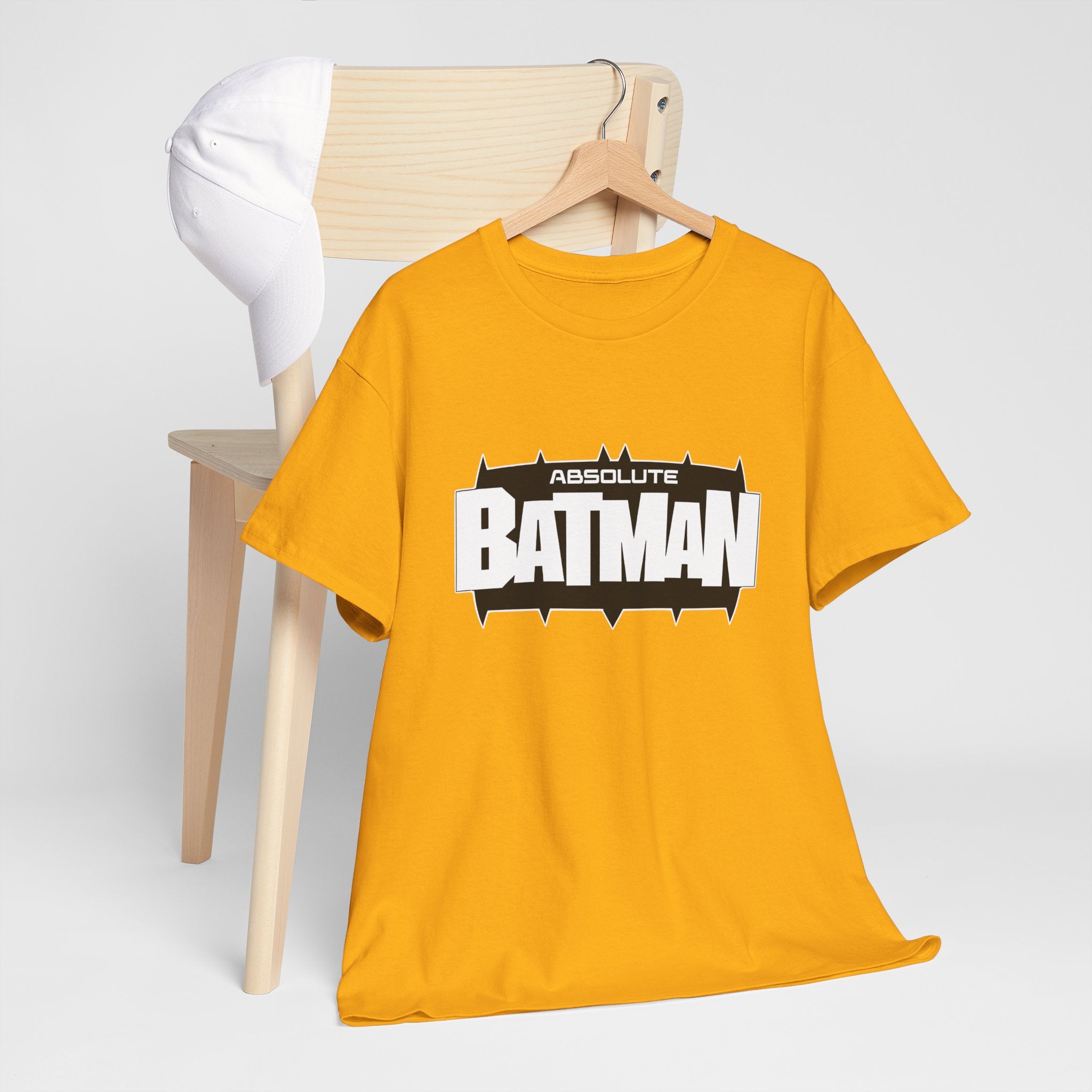 Absolute Batman Logo Unisex T-Shirt – DC Absolute Universe Gotham Knight Heavy Bat Graphic Tee