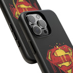 Superman Graphiti Hard iPhone Case