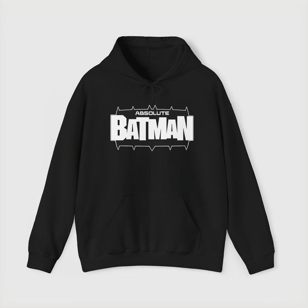 Absolute Batman Logo Unisex Hoodie – Gotham Knight Heavy Bat Graphic Hoodie