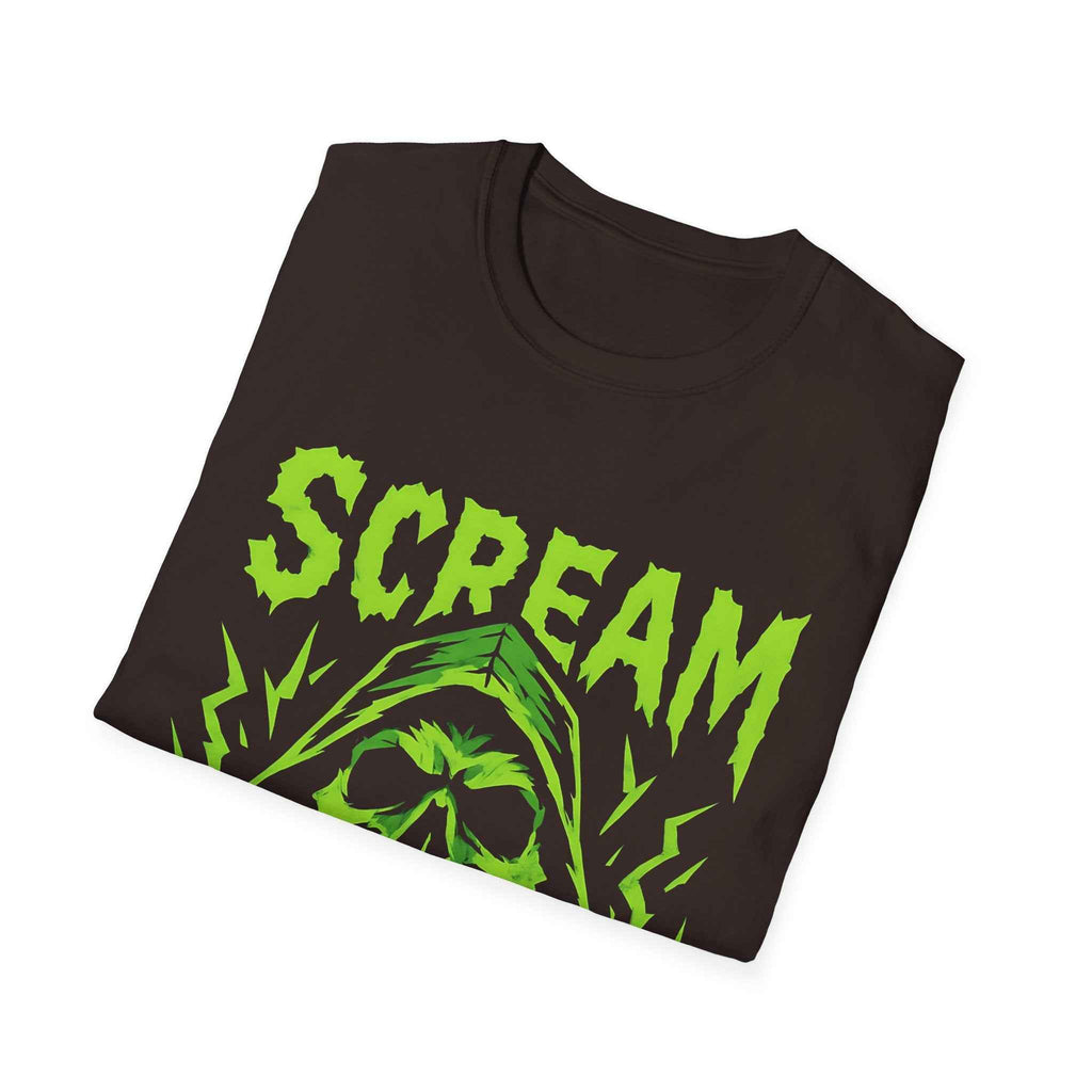 Scream Horror T-Shirt, Unisex Graphic Tee, Halloween Costume Top, Gift for Horror Fans, Spooky Vibes, Casual Wear, Streetwear