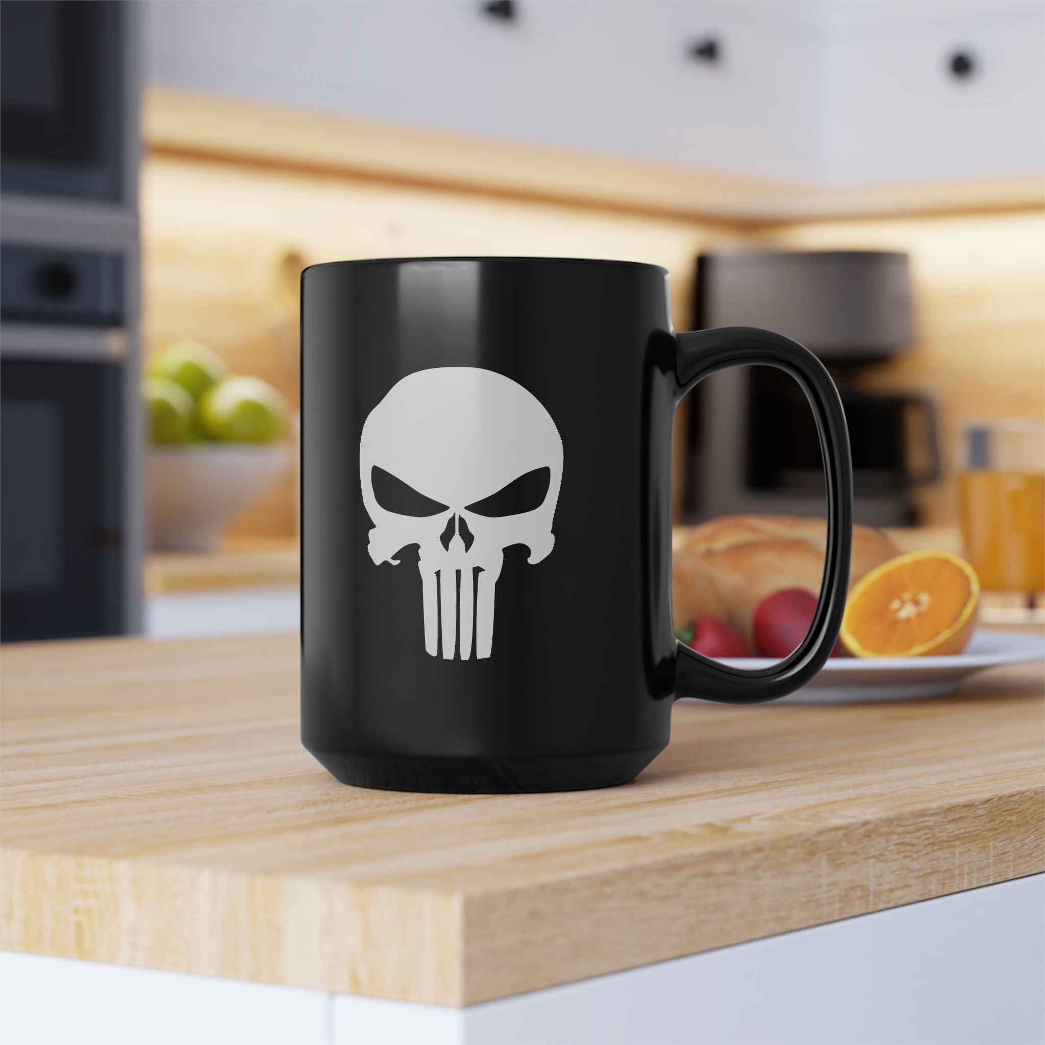 Punisher Skull Frank Castle Jon Bernthal Ceramic Mug