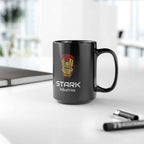 Iron Man Stark Industries Black Ceramic Coffee Mug