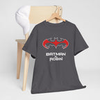 Batman & Robin 1997 Red Bat Emblem T‑Shirt - Batfamily shirt - George Clooney 90s Batman movie shirt