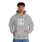 Justice League Shield Logo Hoodie — Minimalist DC Justice League 2017 Sweatshirt