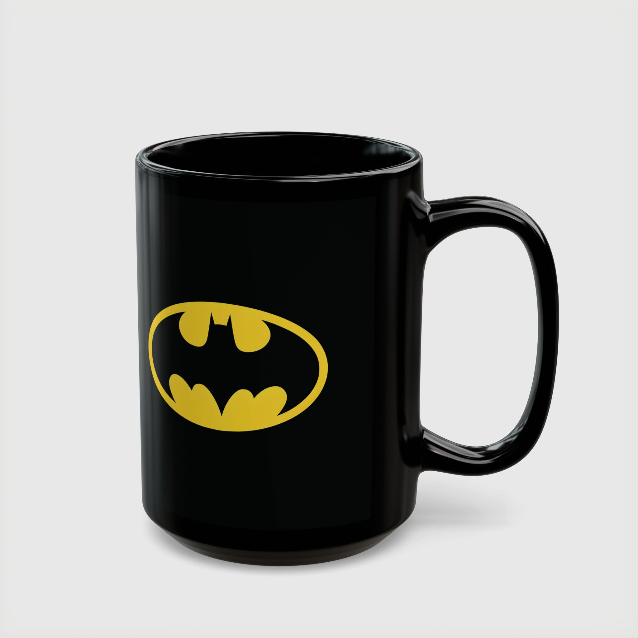 Batman Black Mug - Perfect for Superhero Fans - Drkheroz