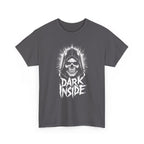 Dark Inside Skull Graphic T-Shirt — Gothic Halloween Alternative Tee