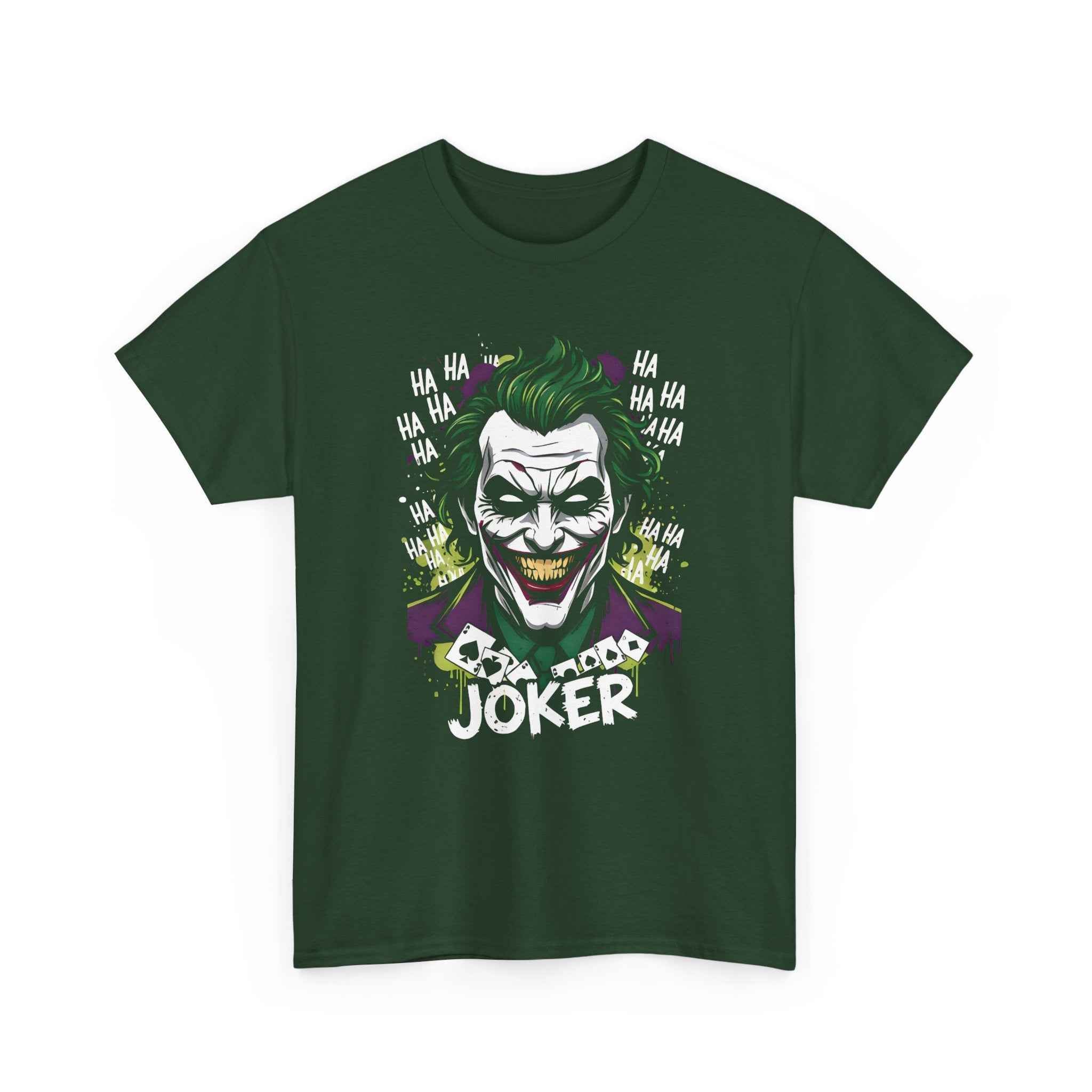 Joker Villain "HA HA HA" Comic Art Unisex T-Shirt
