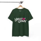 Harley Quinn Skull Heart Shirt – DC Comics Villain Graphic Tee
