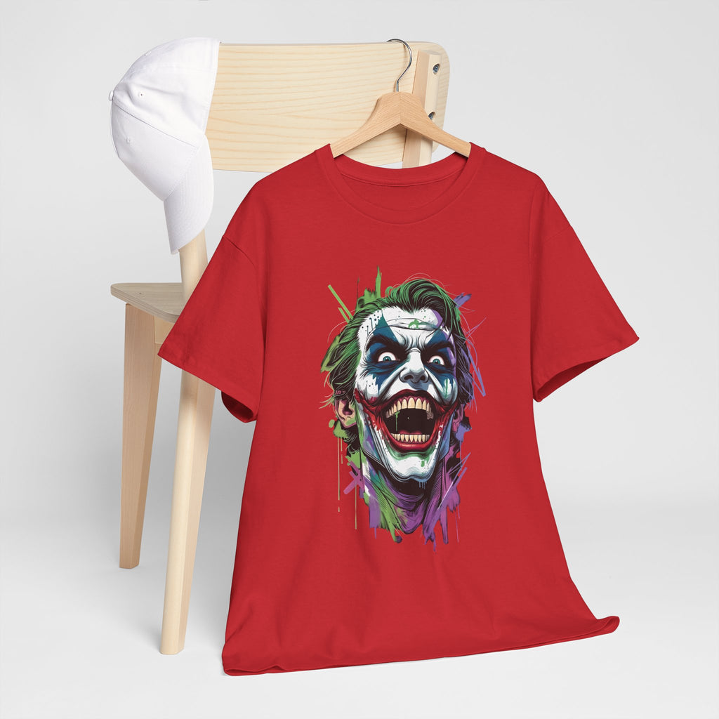 The Joker Streetwear Unisex Graphic Tee - Vintage DC Comics Joker Laugh T-Shirt