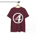 Fantastic Four Retro Logo T-Shirt — Minimalist Vintage Superhero Tee