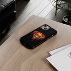 Superman Graphiti Hard iPhone Case