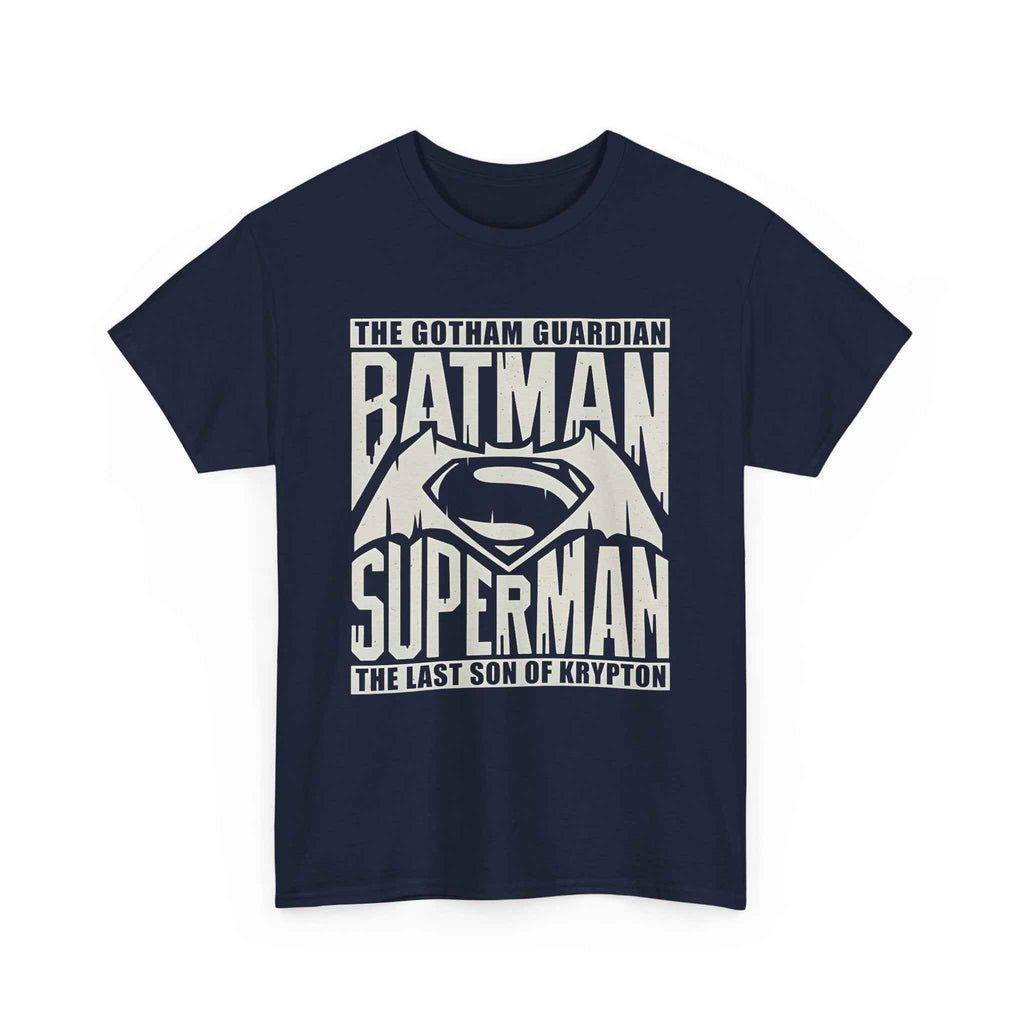 Unisex Batman Superman Dawn of Justice Logo T-Shirt