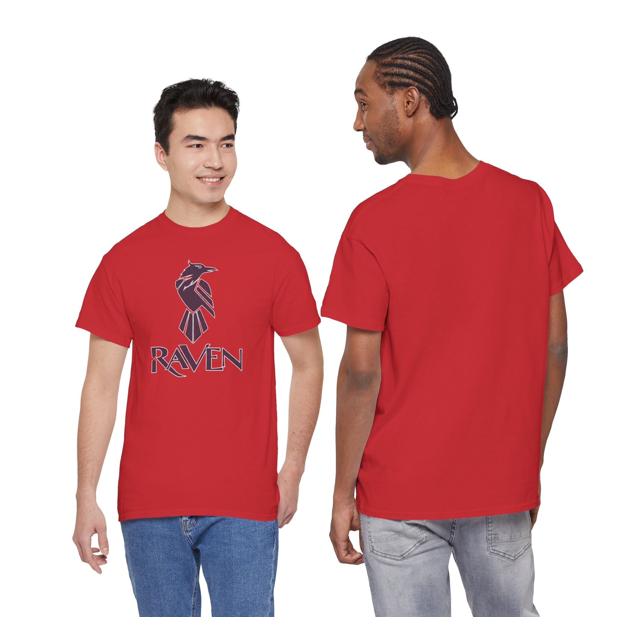 Teen Titans Raven Graphic Tee — Purple Geometric Raven Shirt