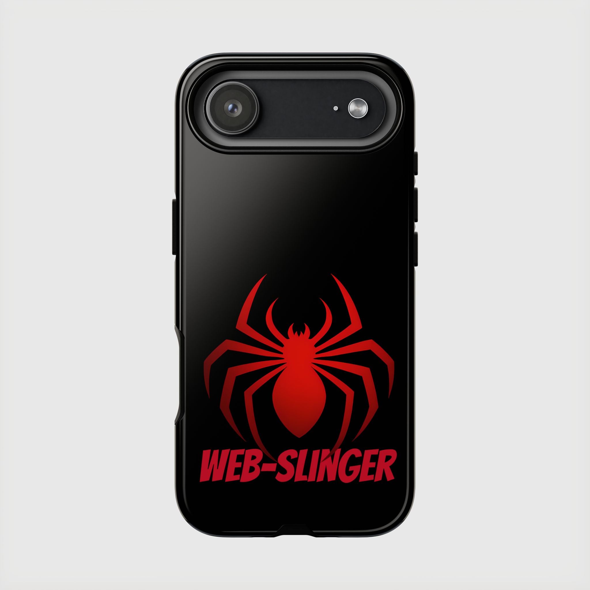 Red Spiderman Hard iPhone Case - Drkheroz