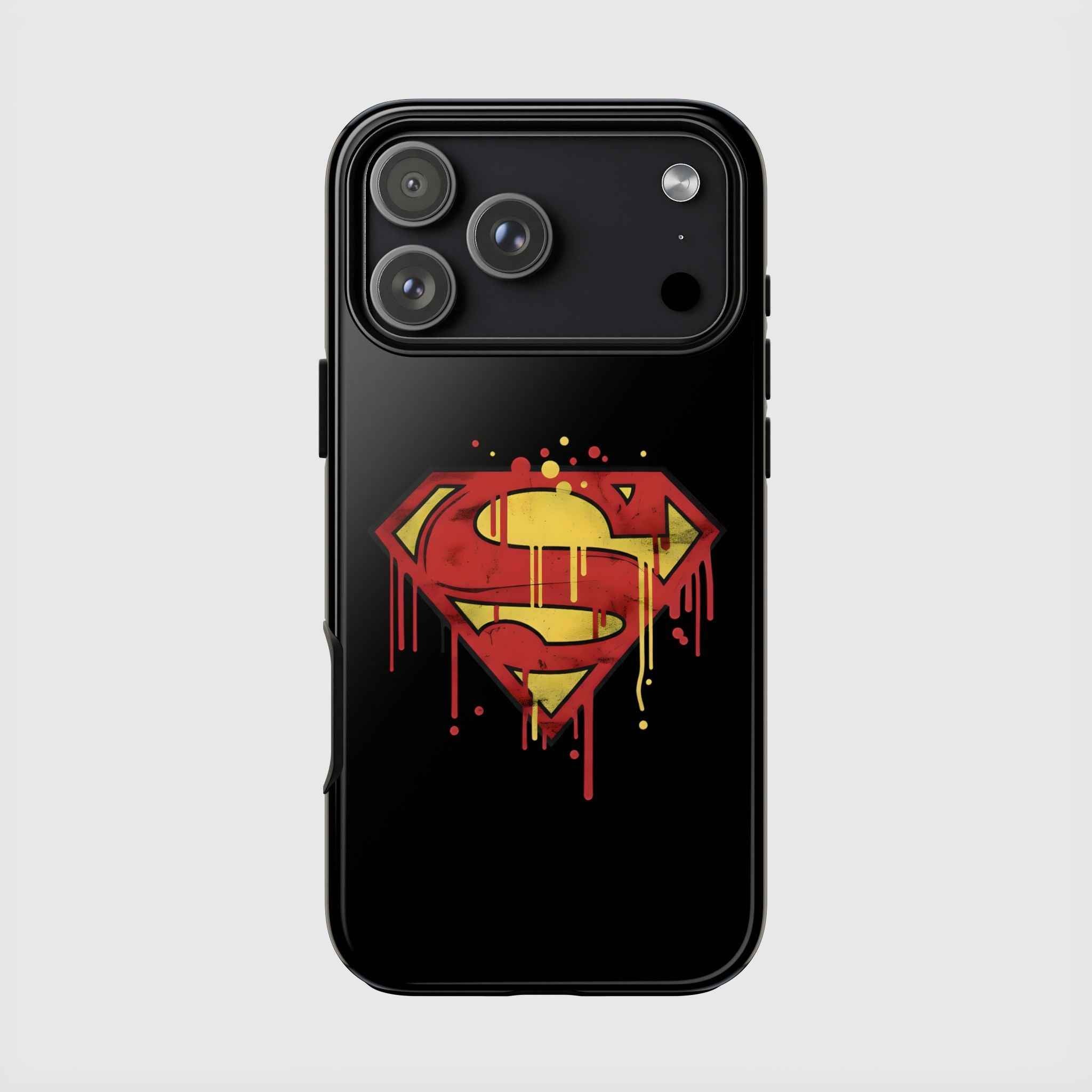 Superman Graphiti Hard iPhone Case