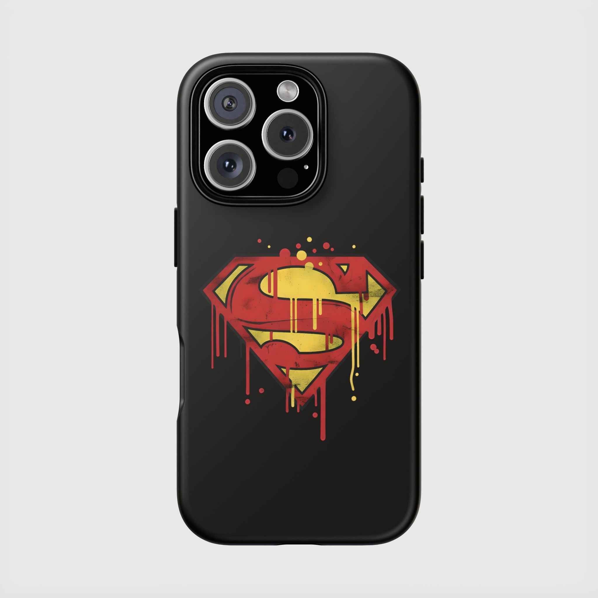 Superman Graphiti Hard iPhone Case