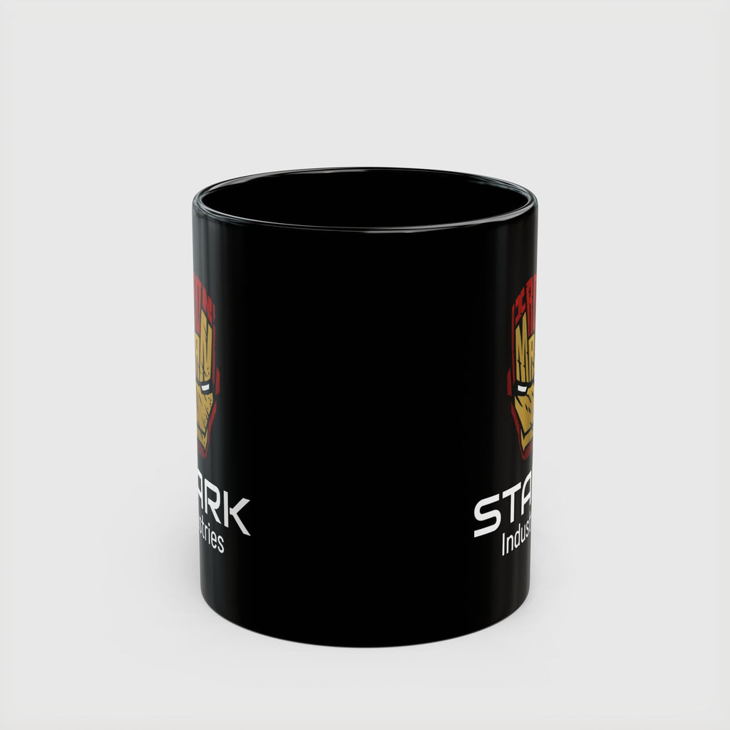Iron Man Stark Industries Black Ceramic Coffee Mug - Drkheroz