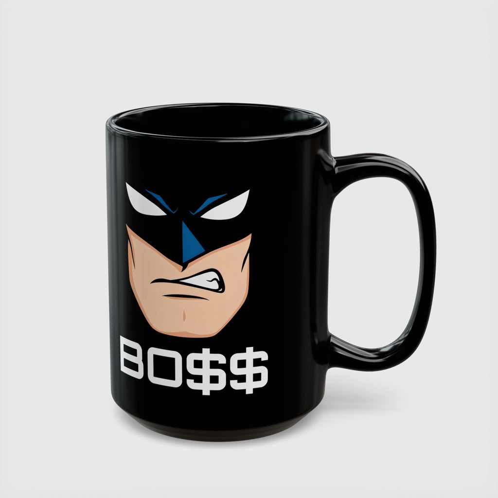 Batman Grumpy BOSS Office Humor Coffee Mug - Drkheroz