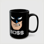 Batman Grumpy BOSS Office Humor Coffee Mug - Drkheroz