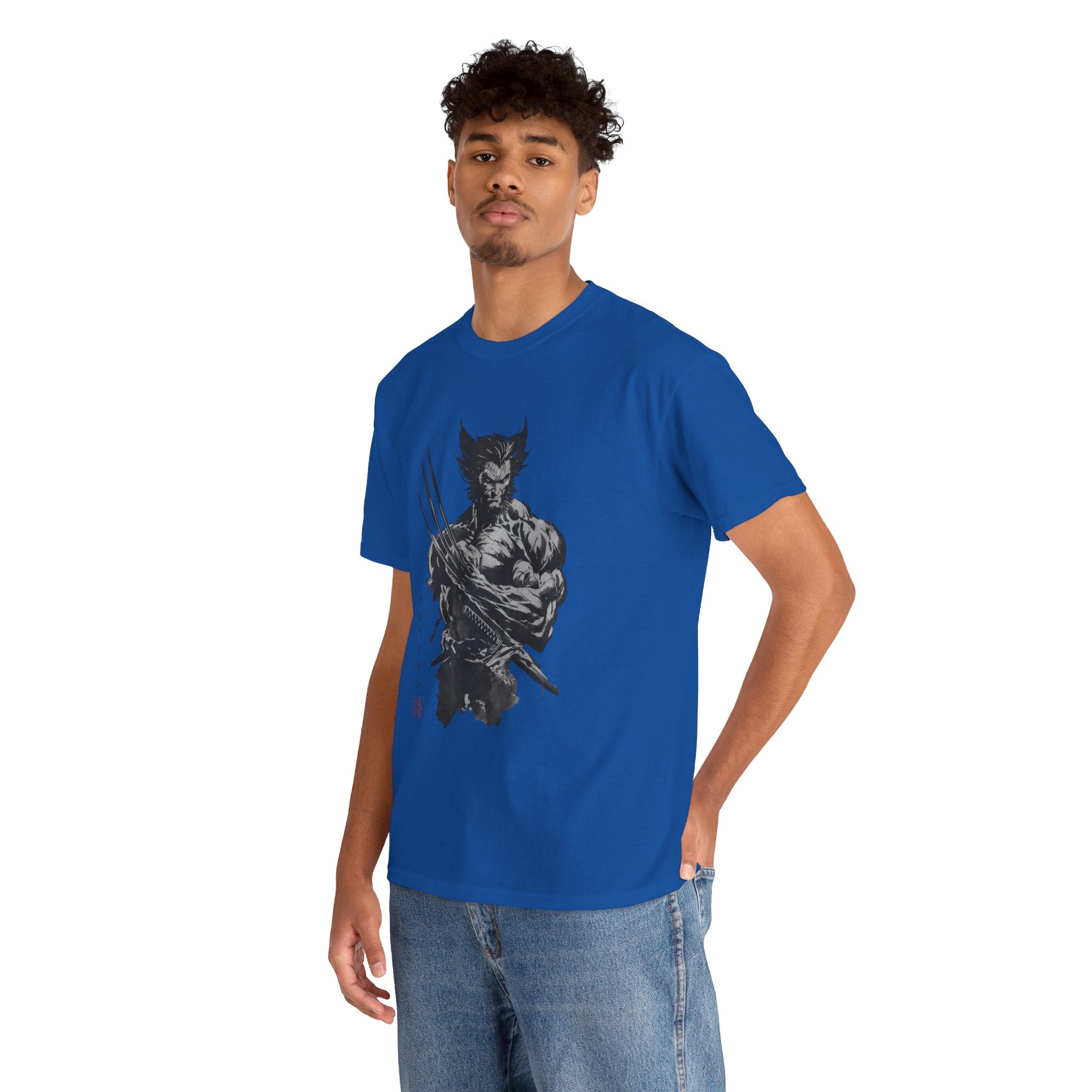 Wolverine Samurai T-Shirt – Marvel Inspired Japanese Style Unisex Tee