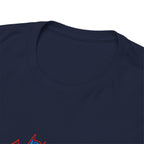 Batman  DC Comics inspired Logo T‑Shirt — Retro Yellow & Red Batman Emblem Tee