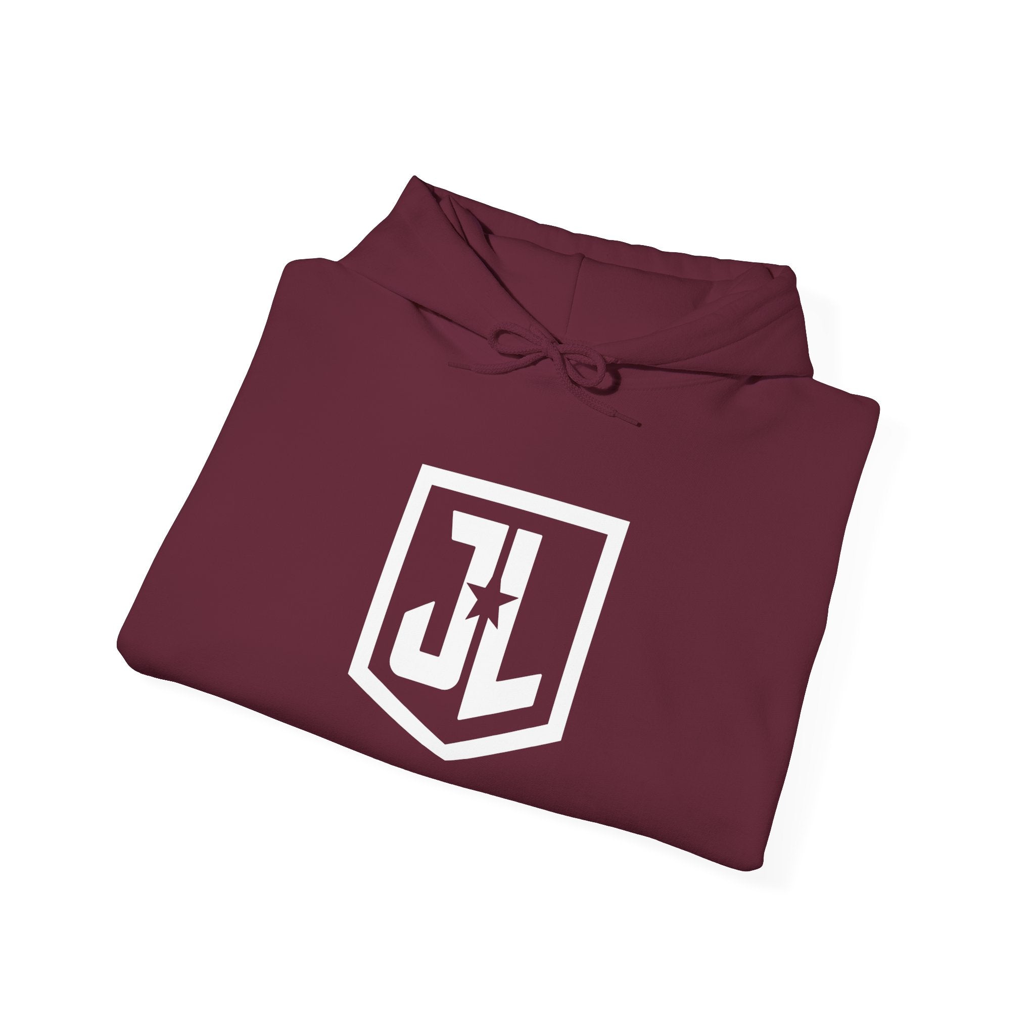 Justice League Shield Logo Hoodie — Minimalist DC Justice League 2017 Sweatshirt